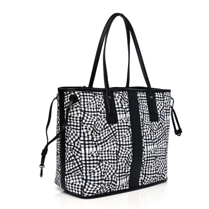 MCM Visetos Medium Reversible Shopping Tote Black 13 of 17