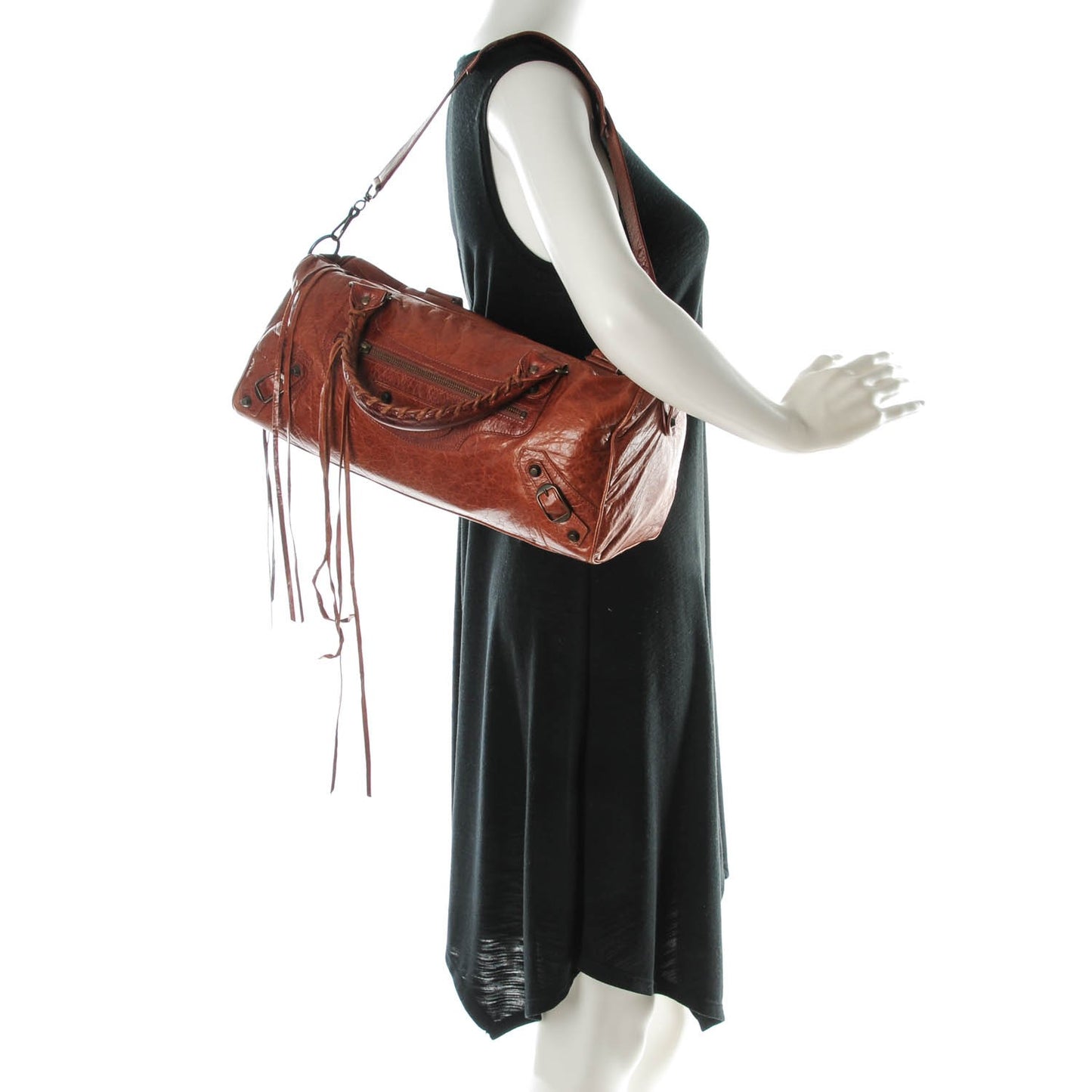 Chevre Classic Hardware Twiggy Sienna