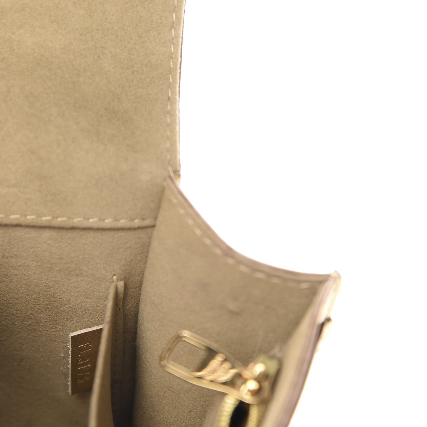 Calfskin Neo Sobe Louise EW Clutch Gold