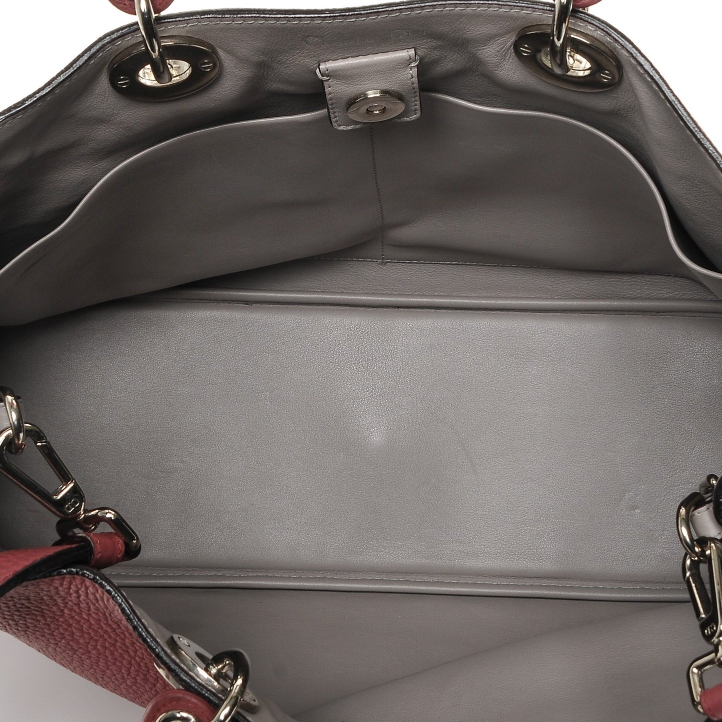 Bullcalf Large Diorissimo Tote Dark Pink