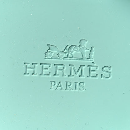 Hermes Rubber Womens Egerie Sandals 38 Vert Embrun 8 of 9