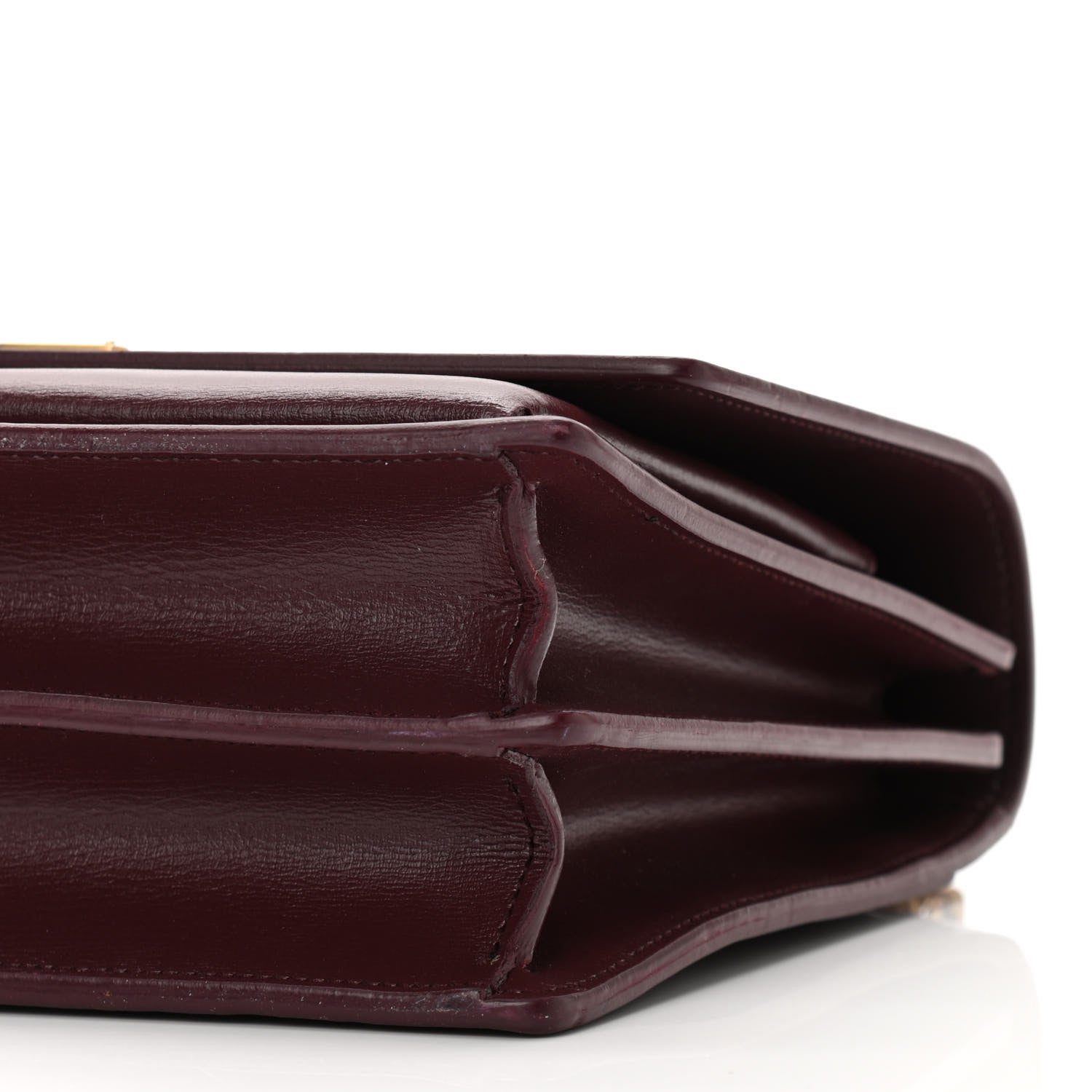 Saint Laurent Calfskin Medium Monogram Sunset Pallisandre 8 of 9
