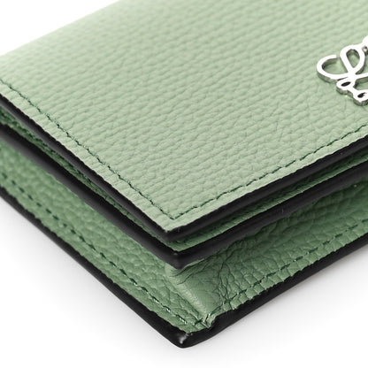 Loewe Pebble Grain Calfskin Anagram Business Cardholder Rosemary 7 of 8