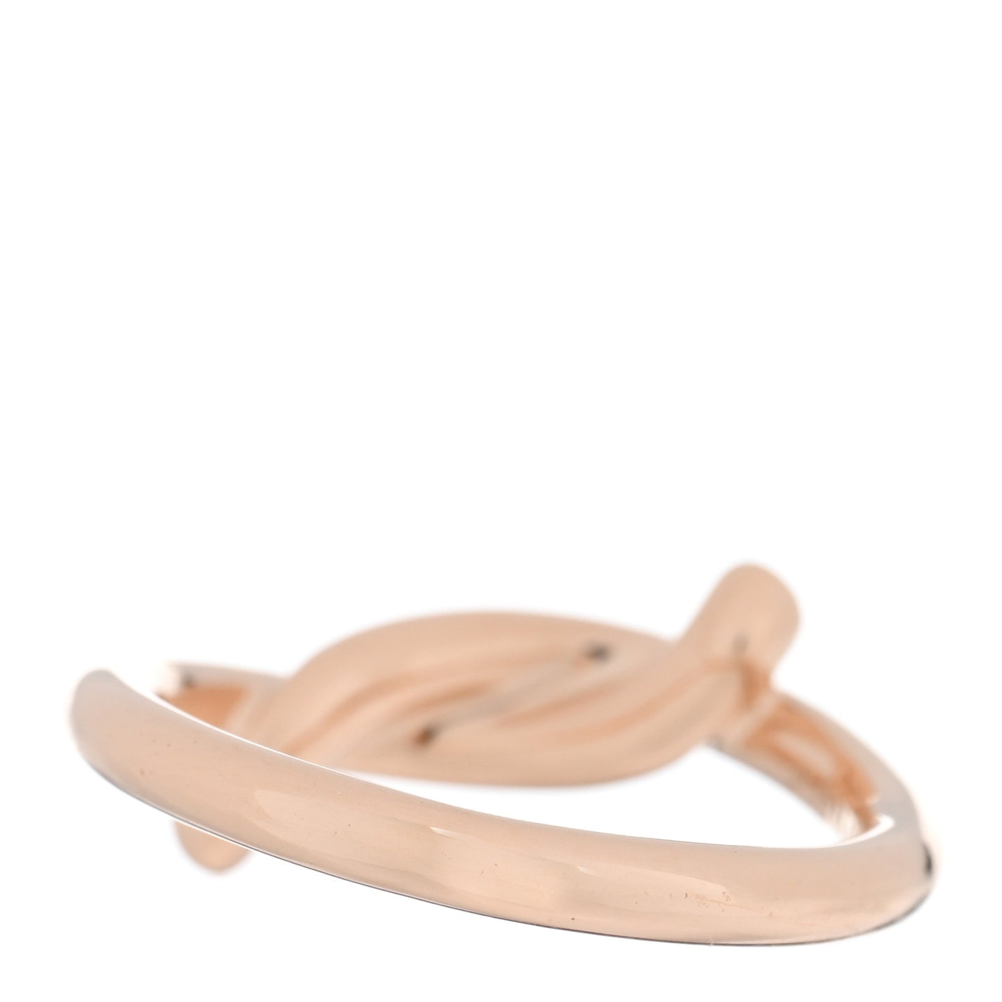 18K Pink Gold Entrelaces Ring 50 5.25