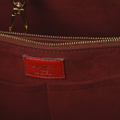 Louis Vuitton Calfskin Monogram Kimono Tote Cherry 14 of 14