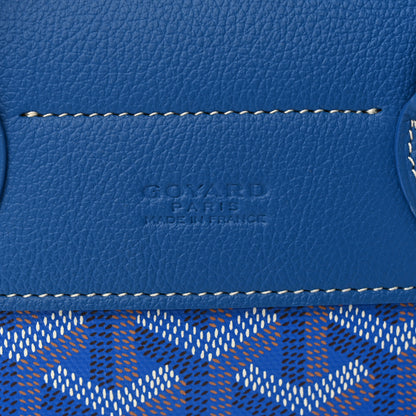 Goyard Goyardine Calfskin Mini Alpin Backpack Sky Blue 6 of 9