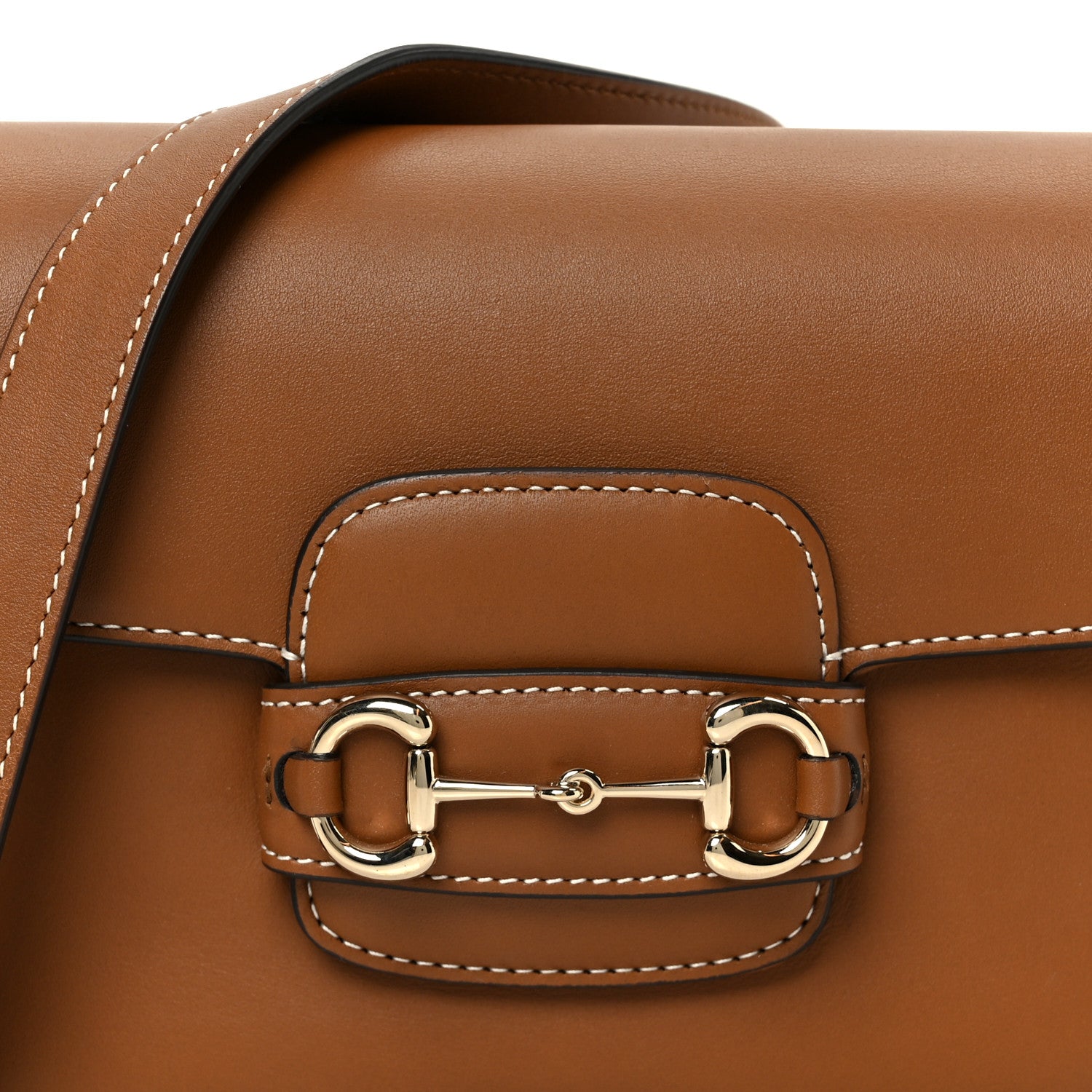 Gucci Arabella Calfskin Horsebit 1955 Shoulder Bag Sundial 1864961
