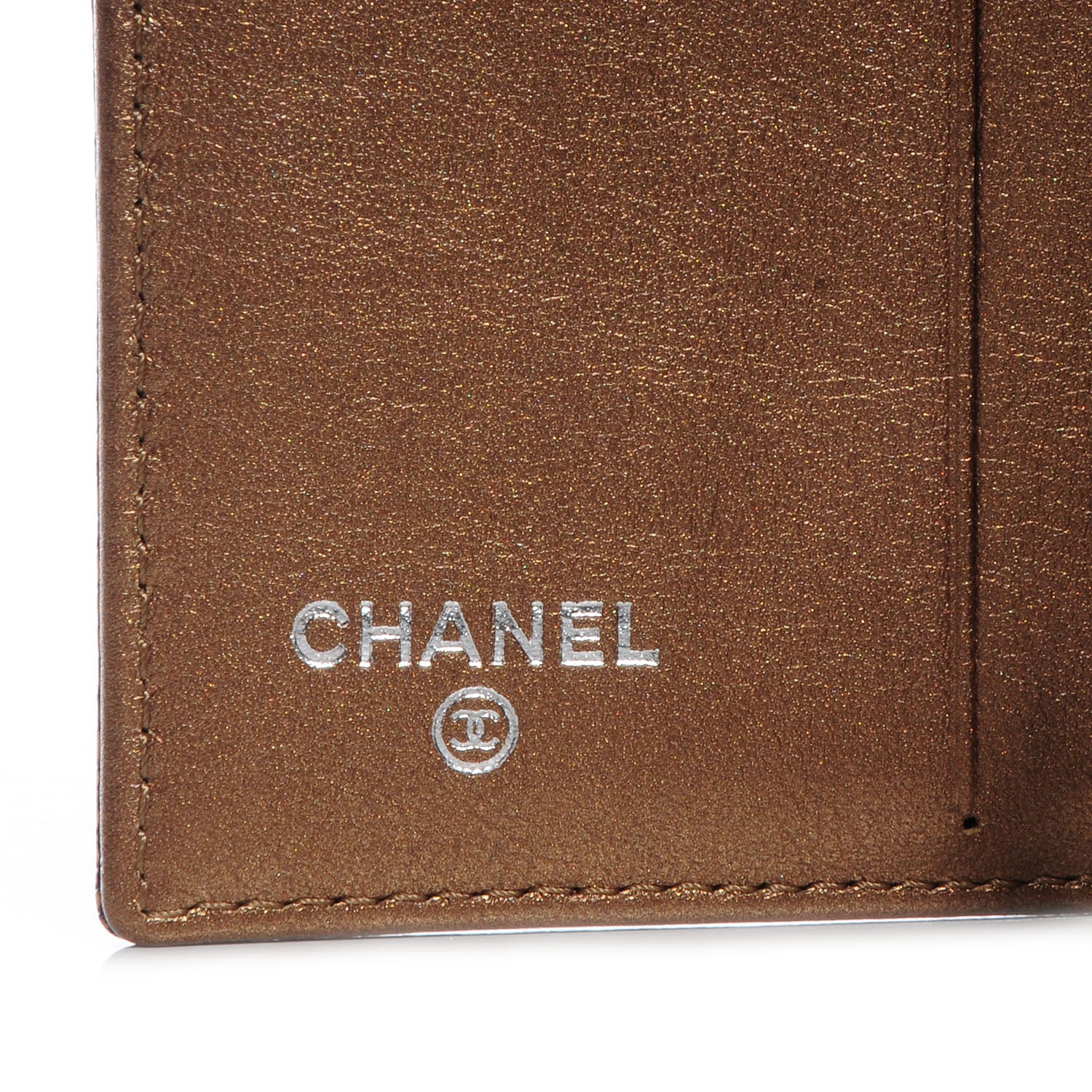 Chanel Caviar CC French Wallet Khaki 6 of 8