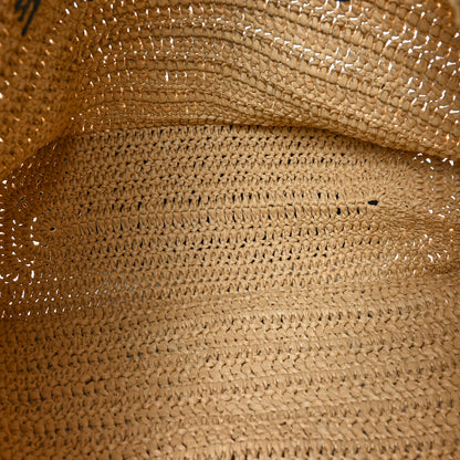 Saint Laurent Raffia Rive Gauche Tote Natural 5 of 10