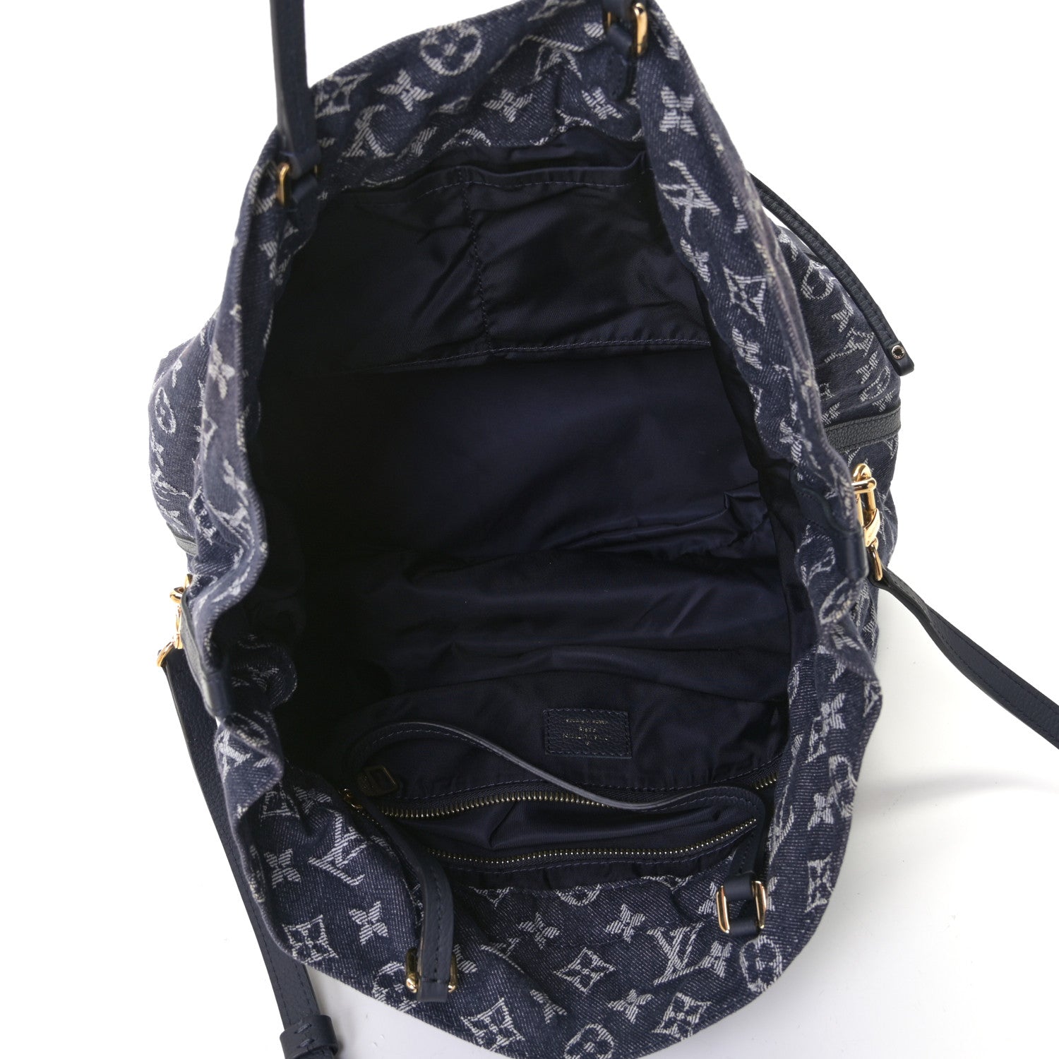 Louis Vuitton Denim Noefull MM Grand Blue 10 of 11