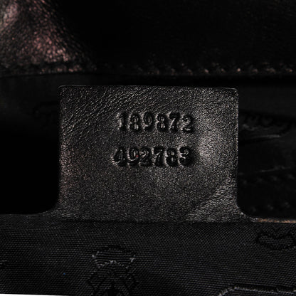 Gucci Dialux Pop Bamboo Large Top Handle Tote Black 7 of 7