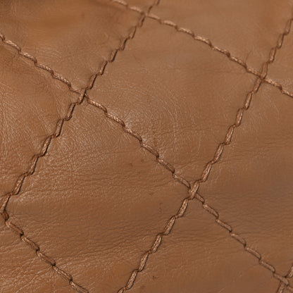 Chanel Lambskin Stitched Expandable Tote Beige 26 of 33