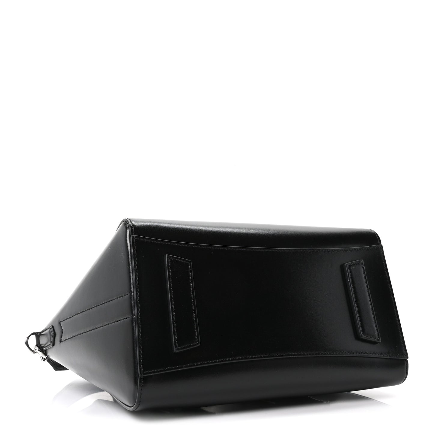Box Calfskin Small Lock Antigona Shoulder Bag  Black