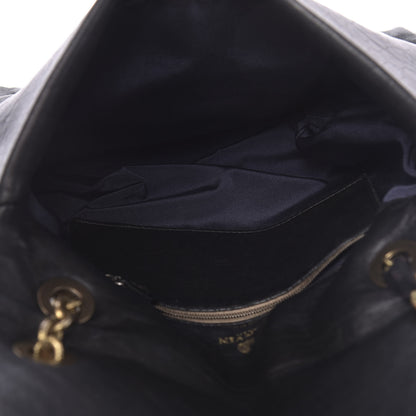 Lanvin Lambskin Quilted Medium Happy Shoulder Bag Black 5 of 9