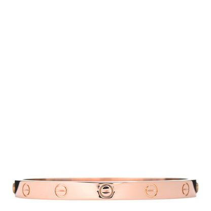 Cartier 18K Pink Gold LOVE Bracelet 17 1 of 5