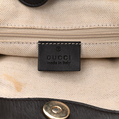 Gucci Monogram Medium Sukey Tote Dark Brown 6 of 12