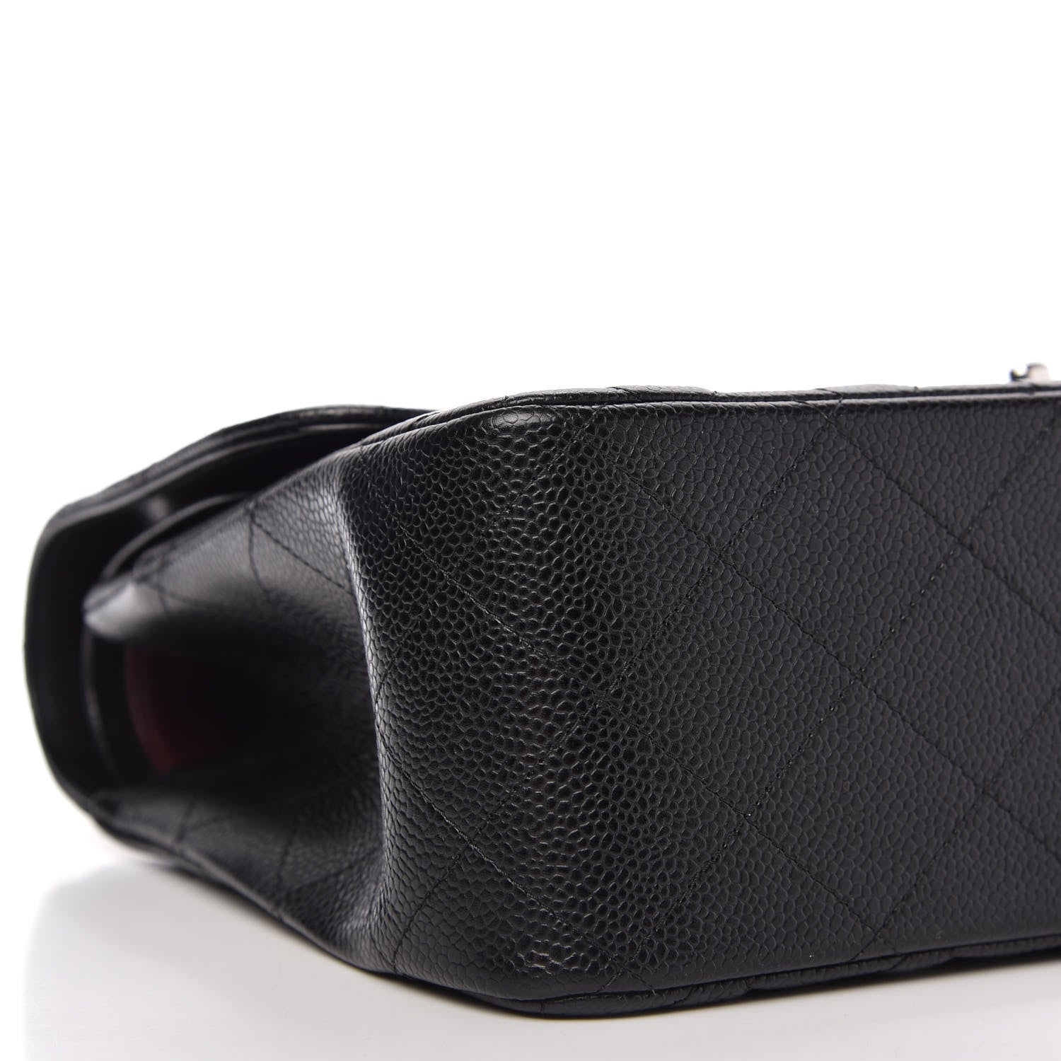 Chanel Caviar Quilted Jumbo Double Flap Black 6 of 11