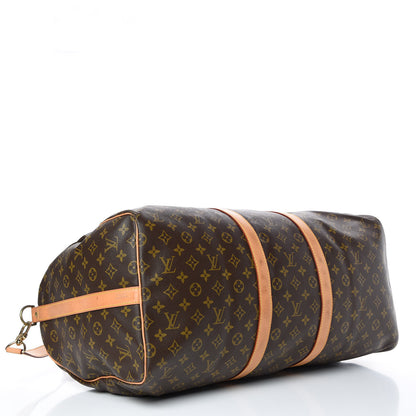 Louis Vuitton Monogram Keepall Bandouliere 55 4 of 16