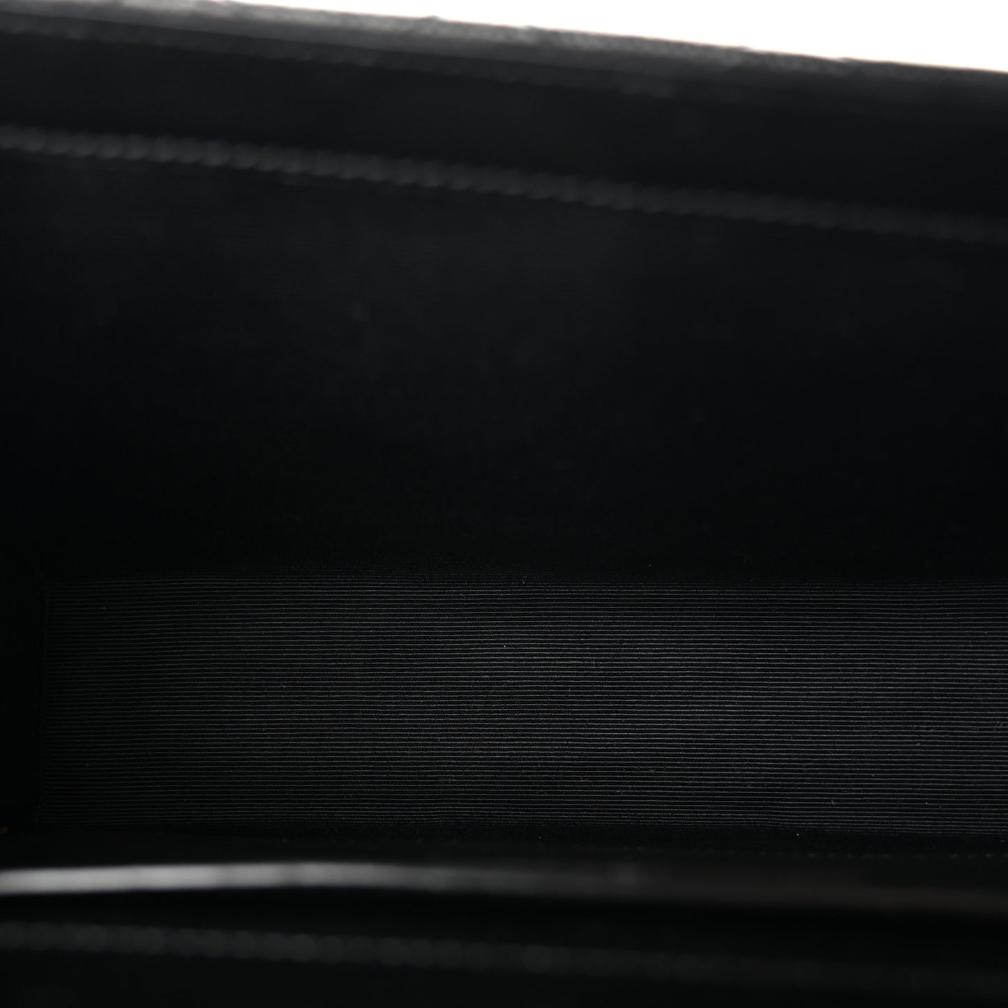 Grain De Poudre Textured Mixed Matelasse Triquilt Medium Monogram Satchel Black