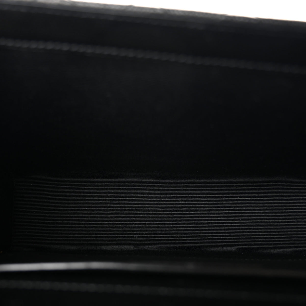 Saint Laurent Grain De Poudre Textured Mixed Matelasse Triquilt Medium Monogram Satchel Black 5 of 10