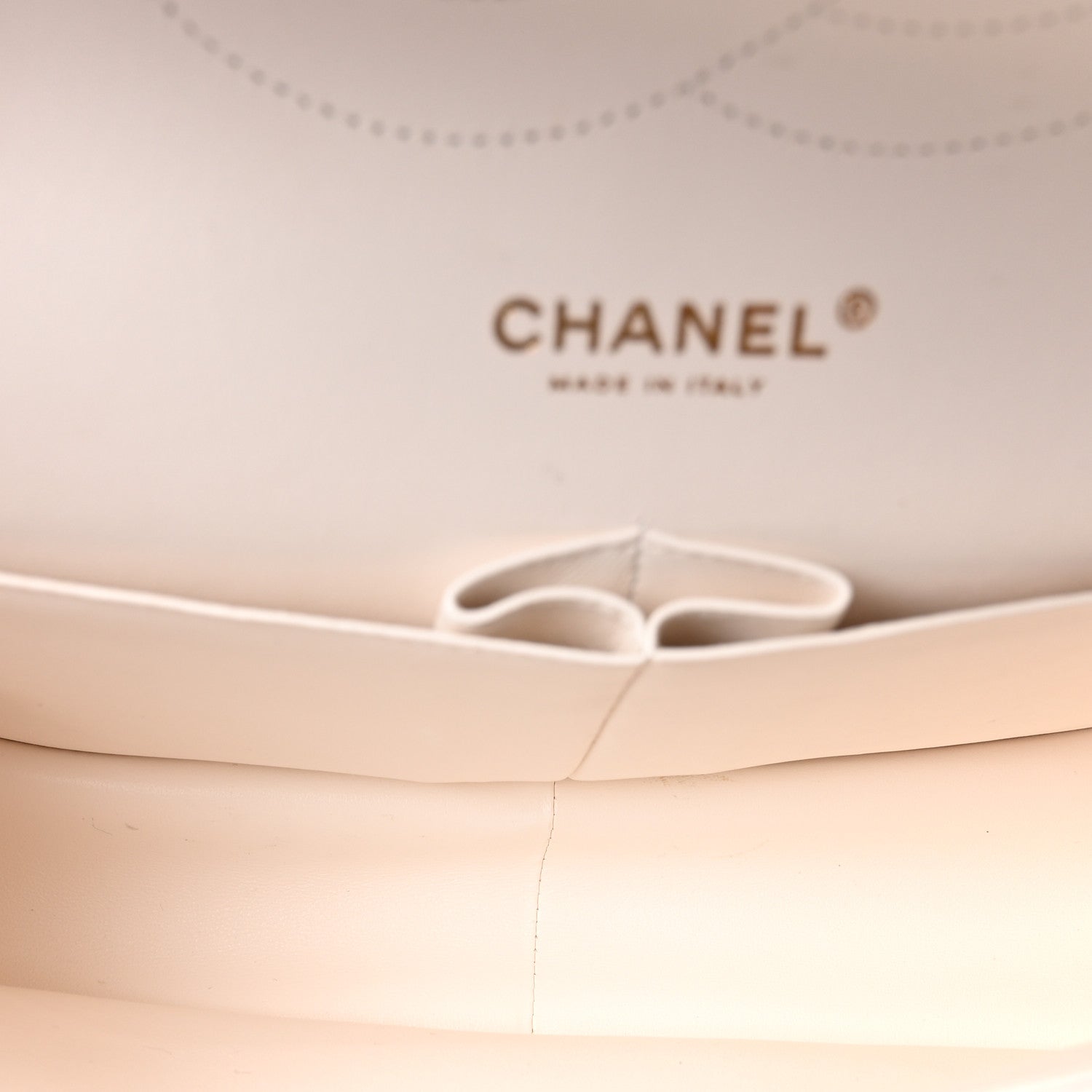 Chanel Caviar Quilted Jumbo Double Flap White 5 of 10