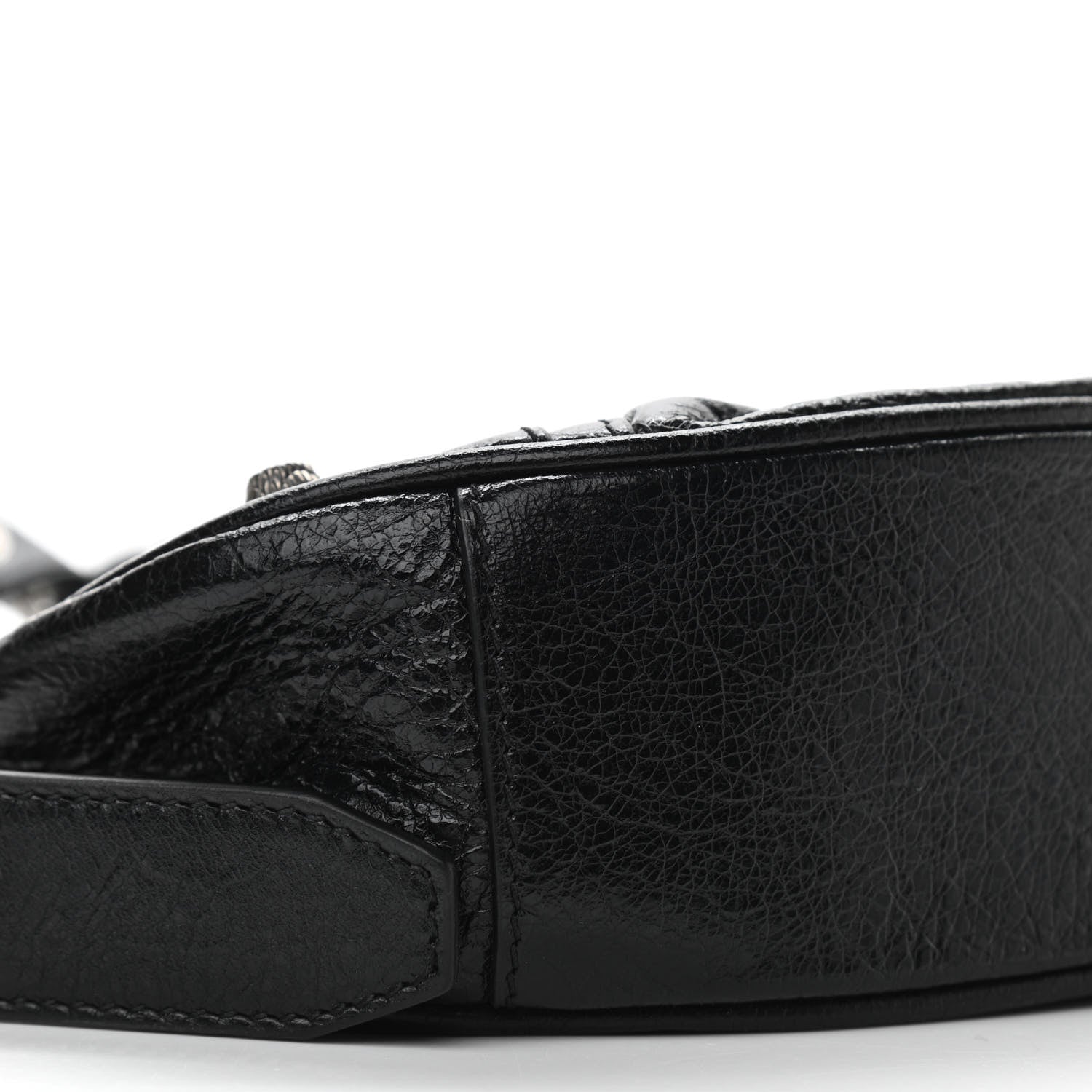 Balenciaga Agneau Arena Le Cagole Shoulder Bag XS Black 8 of 9