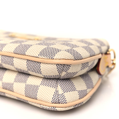 Louis Vuitton Damier Azur Liv Pochette 10 of 10