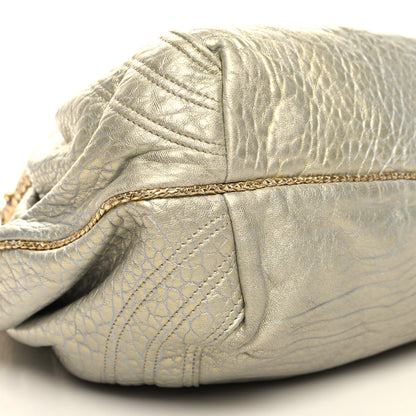 Fendi Nappa Nuvolata Bimetal Spy Oro Argento 11 of 14