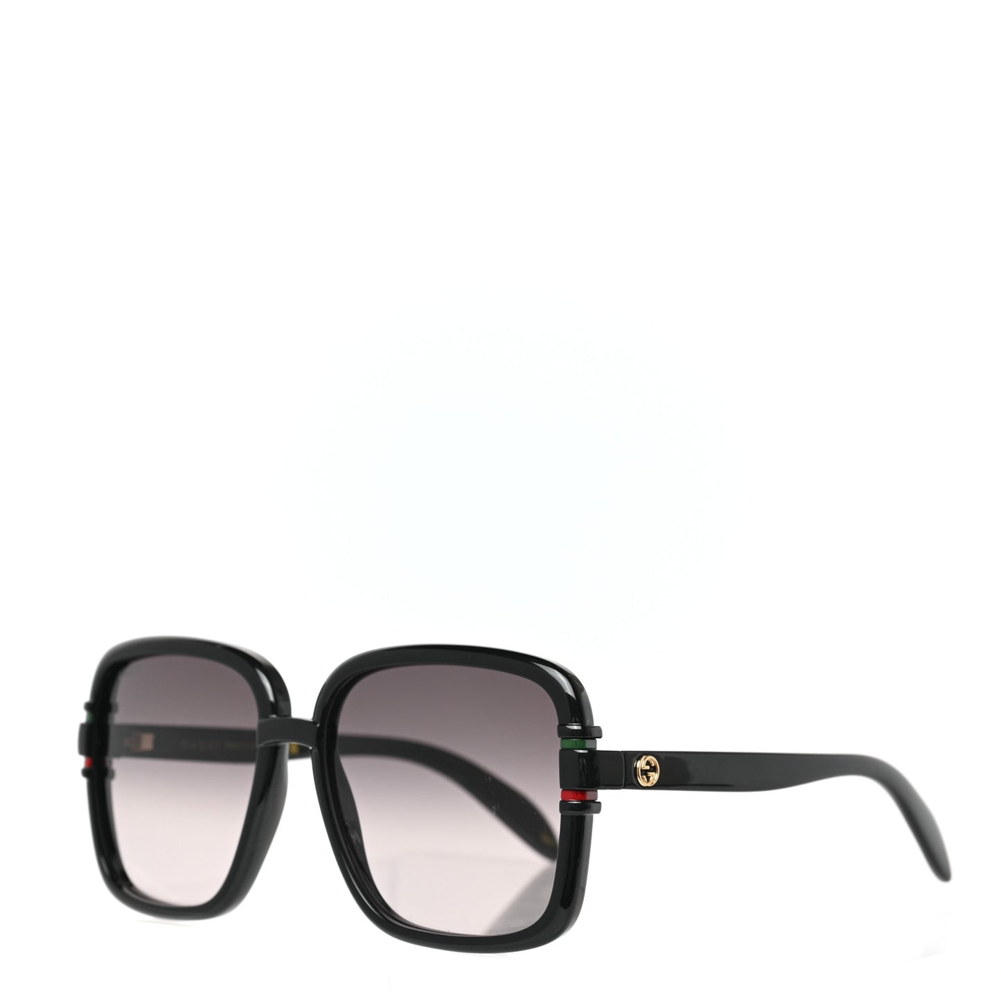 Acetate Interlocking G Square Sunglasses GG1066S Black