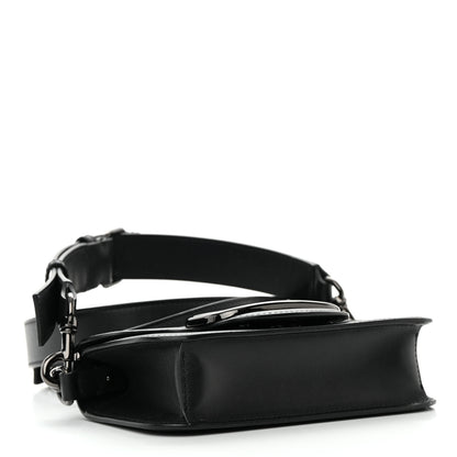Valentino Garavani Calfskin Monochrome Vlogo Mini Loco Crossbody Bag Black 4 of 18