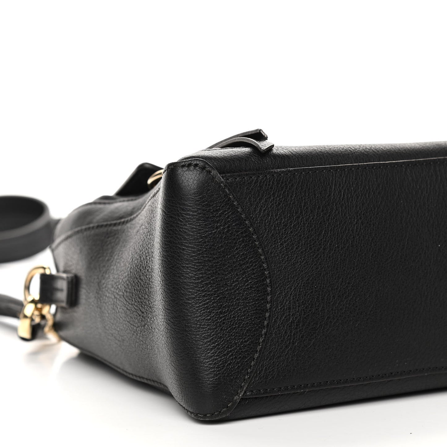 Calfskin Small Faye Day Shoulder Bag Black
