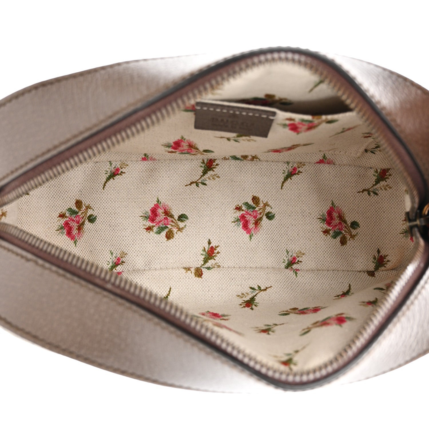 Gucci GG Supreme Monogram Web Neo Vintage Shoulder Bag Beige New Acero Crop 5 of 12