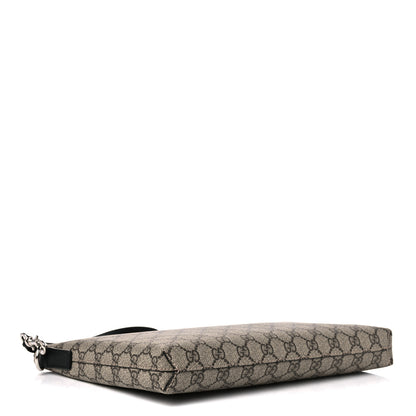 Gucci GG Supreme Monogram Mens Wristlet Black 4 of 10