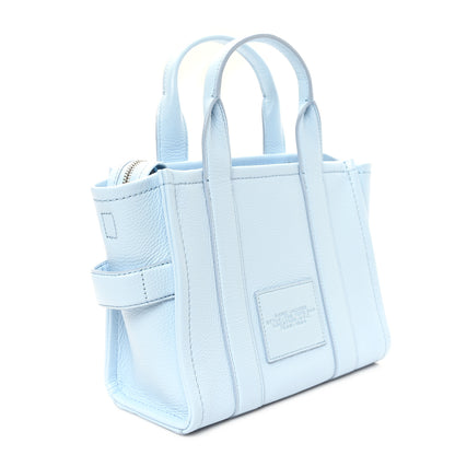Marc Jacobs Grained Calfskin Small The Tote Bag Cloud Blue 3 of 12