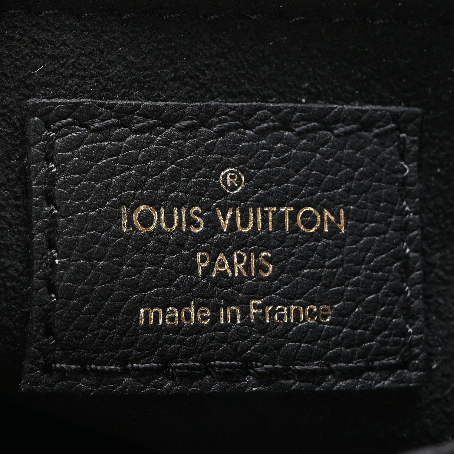 Louis Vuitton Grained Calfskin Lockme Tender Black 6 of 10