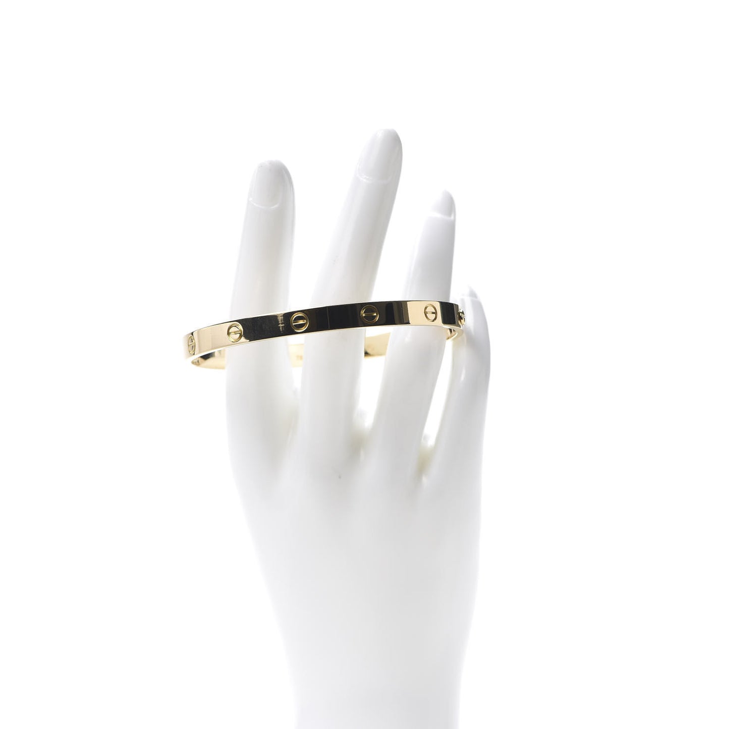18K Yellow Gold LOVE Bracelet 21