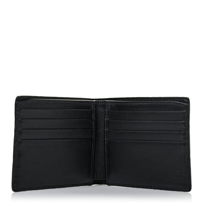 Gucci Guccissima Signature Web New Web Bi-Fold Wallet Black 4 of 4