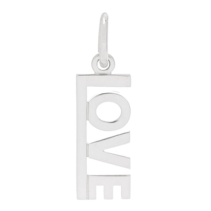 Tiffany Sterling Silver LOVE Charm 1 of 4