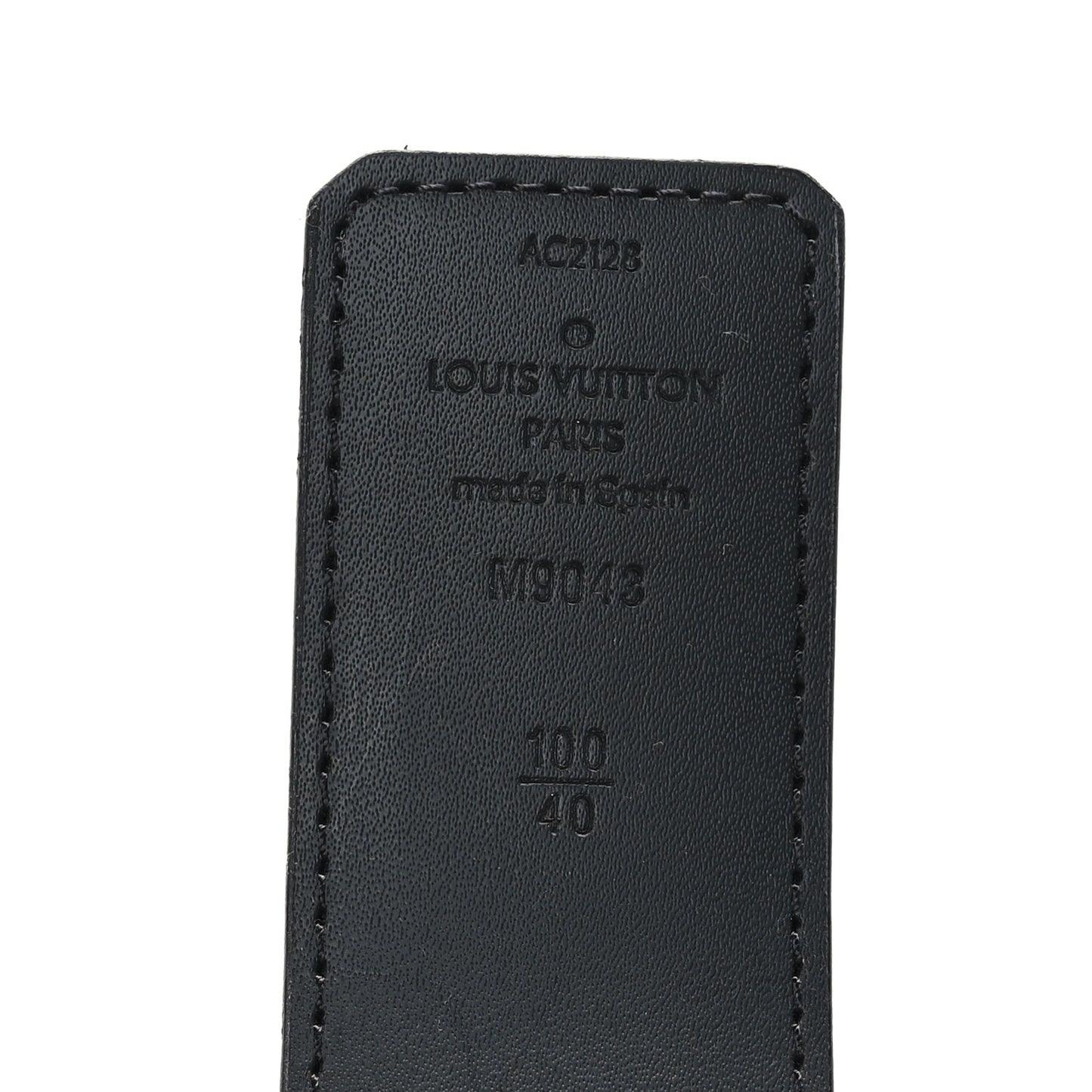 Monogram Eclipse Taigarama 40mm LV Initiales Reversible Belt 100 40 Black