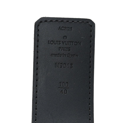 Louis Vuitton Monogram Eclipse Taigarama 40mm LV Initiales Reversible Belt 100 40 Black 3 of 5
