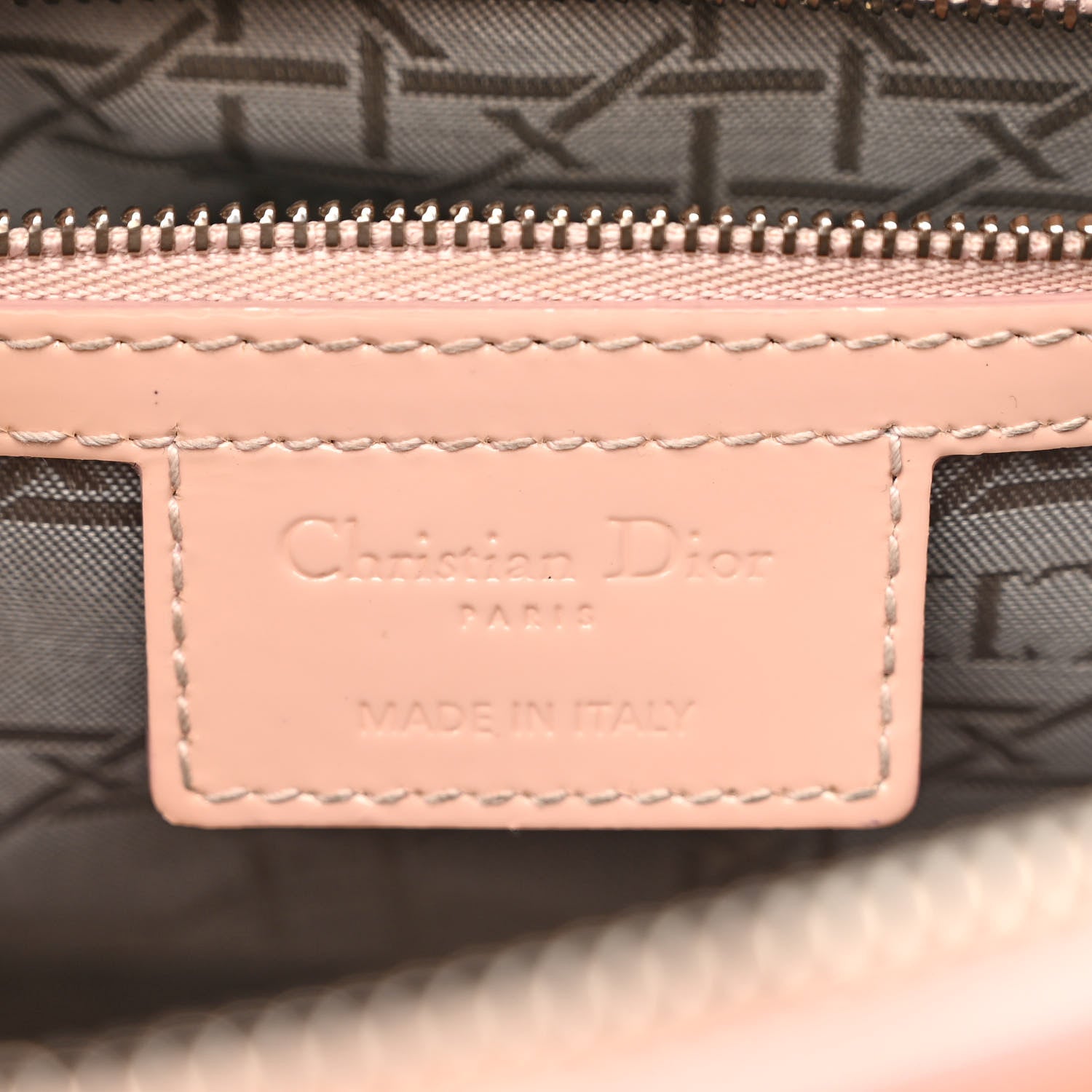 Christian Dior Patent Cannage Large Lady Dior Light Pink 6 of 16