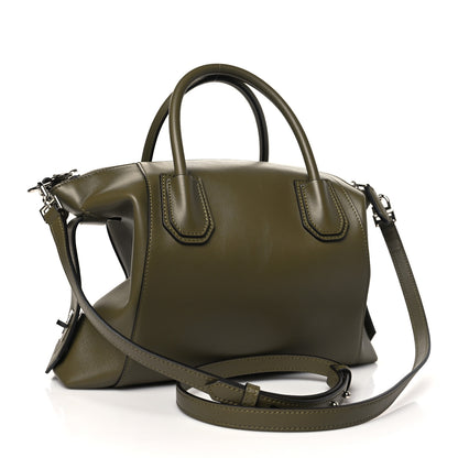Givenchy Smooth Calfskin Small Soft Antigona Dark Khaki 3 of 9