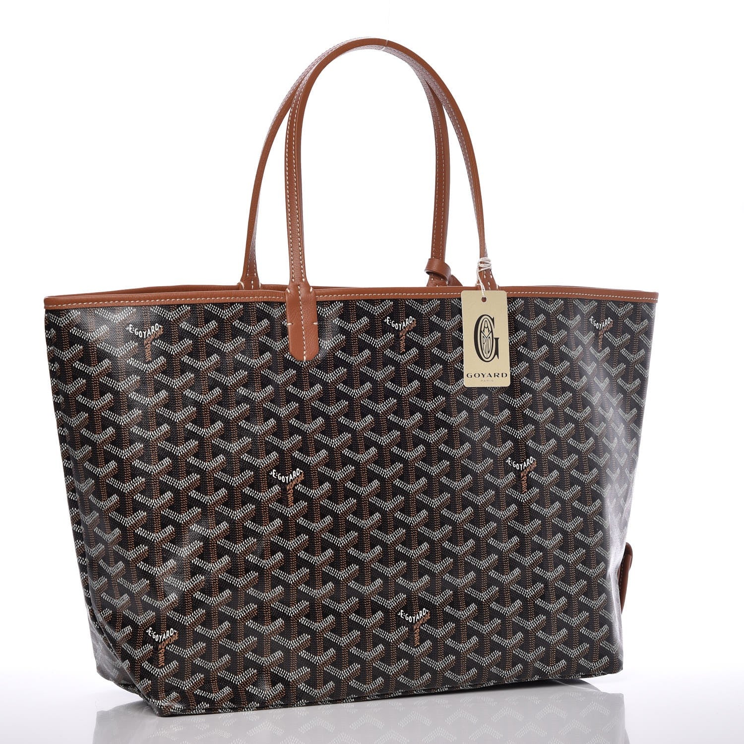 Goyard Goyardine Saint Louis PM Black Gold 4 of 8