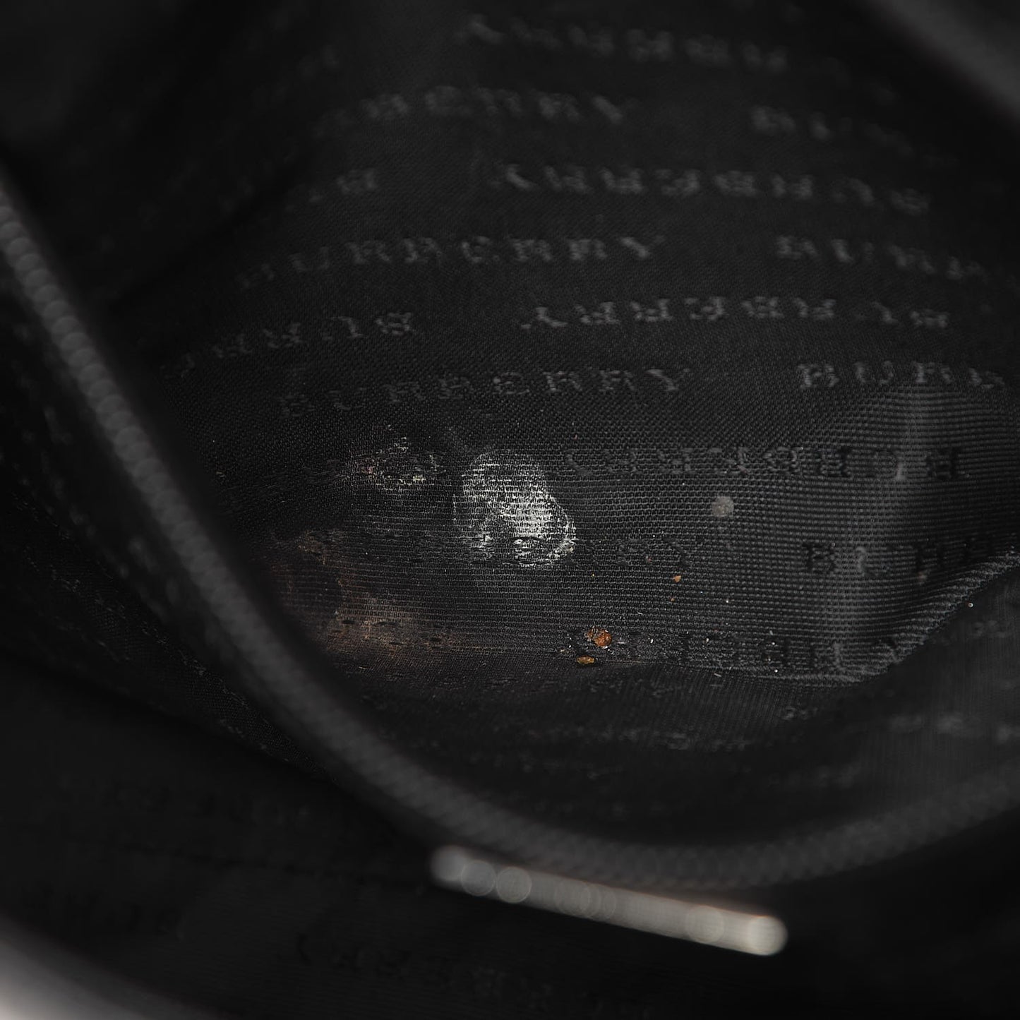House Check Shoulder Bag Black