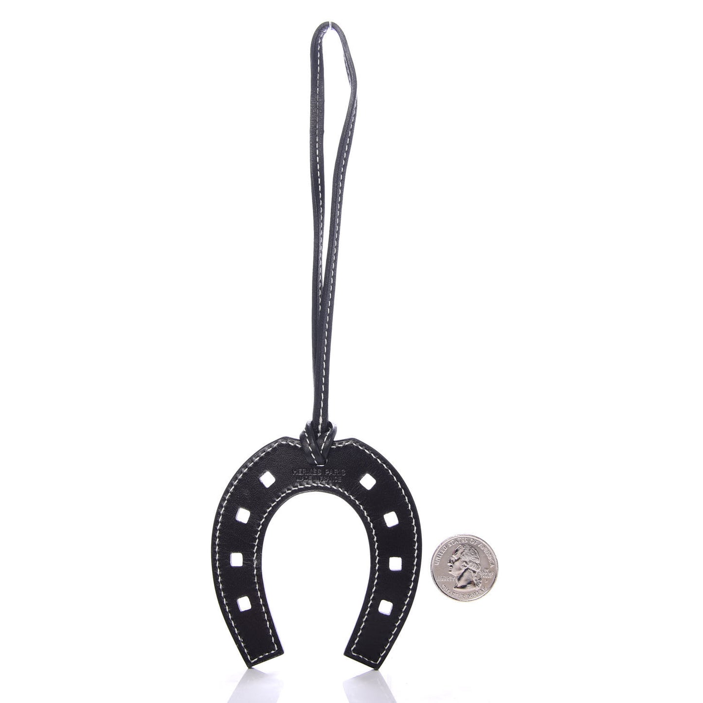 Swift Paddock Horseshoe Bag Charm Black