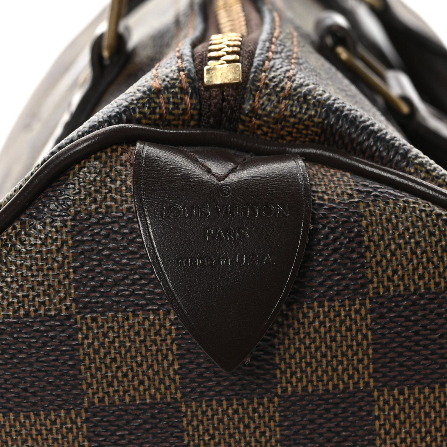 Louis Vuitton Damier Ebene Speedy 30 6 of 12
