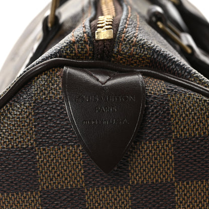 Louis Vuitton Damier Ebene Speedy 30 6 of 12