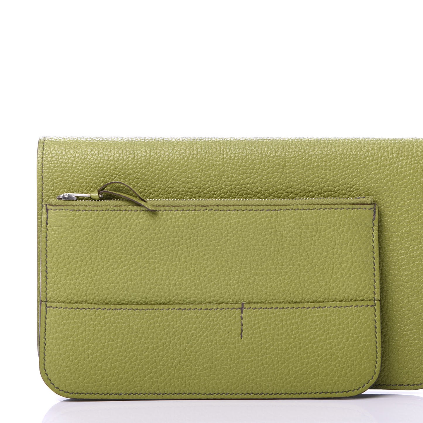 Togo Dogon Duo Wallet Vert Anis