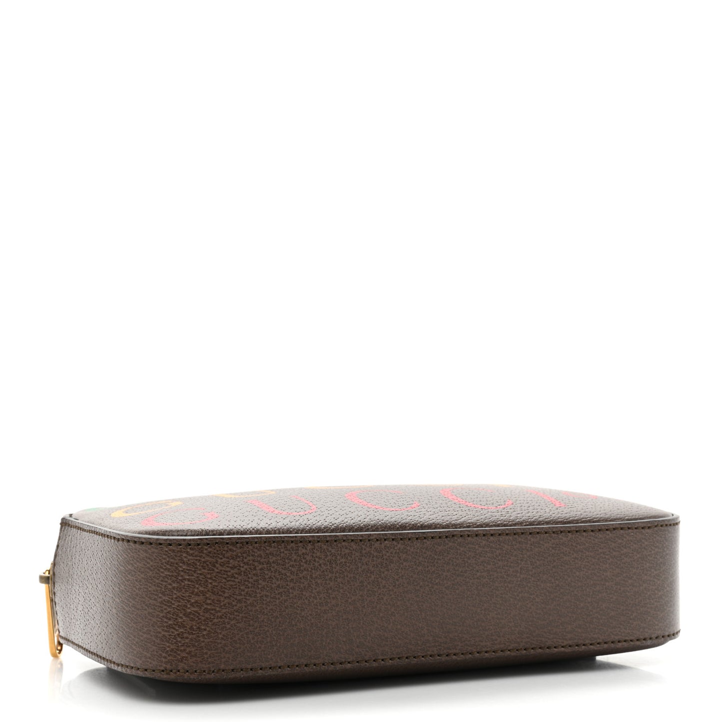 Textured Dollar Calfskin Gucci 100 Aria Belt Bag 90 36 New Acero Multicolor