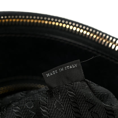 Prada Saffiano Small Galleria Double Zip Tote Black 7 of 10